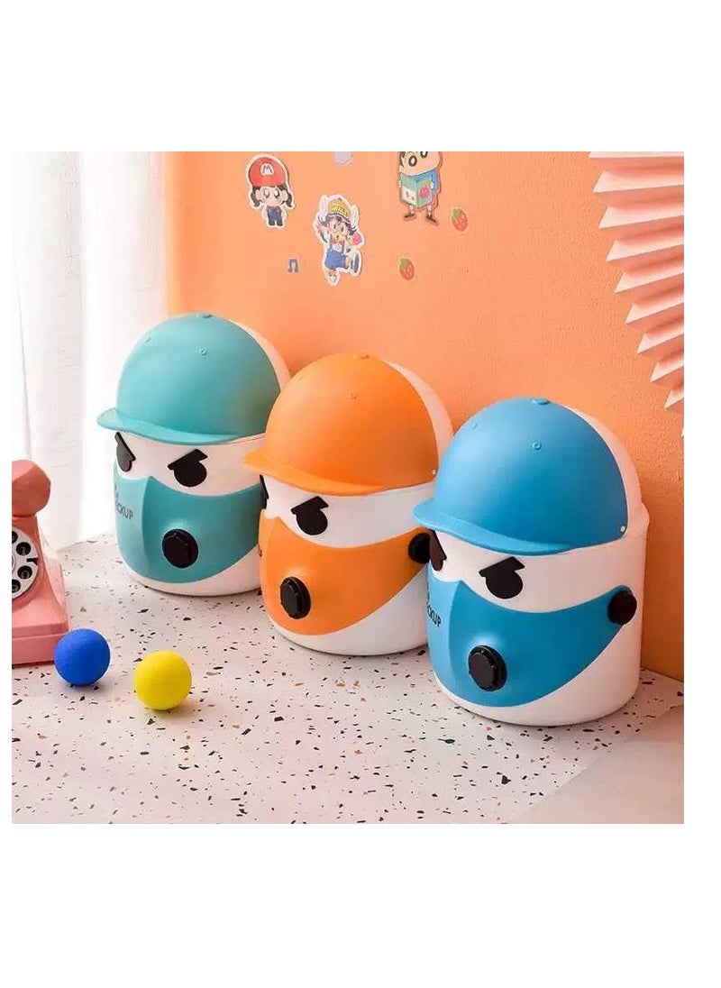 Generic - Mini Trash Can - Stylish Design for Use in Car, Office, or Kitchen 3 Pieces Mk (Mint) - Image 1