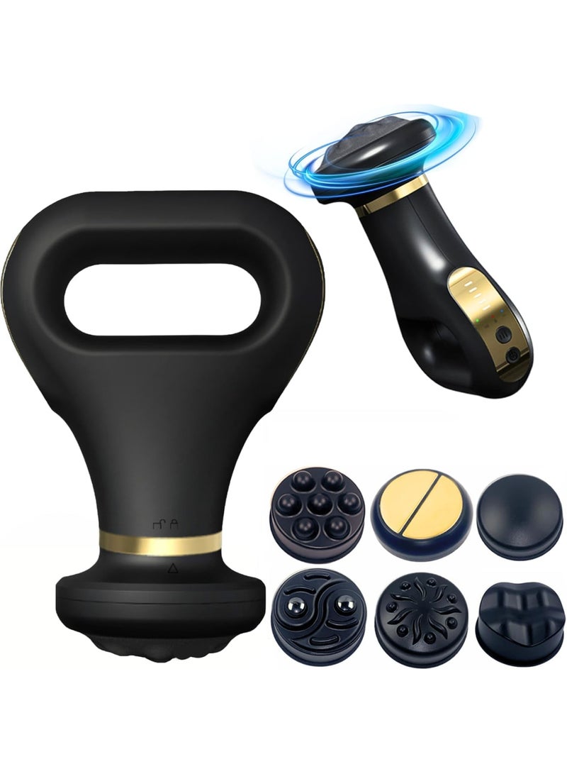 SOLARAE Cellulite Massager, Portable Handheld Body Sculpting Machine with Heat, Rechargeable & Cordless Massager for Lymphatic, Celulitis, Neck, Butt, Lipo, Gifts for Family & Friends - Image 1