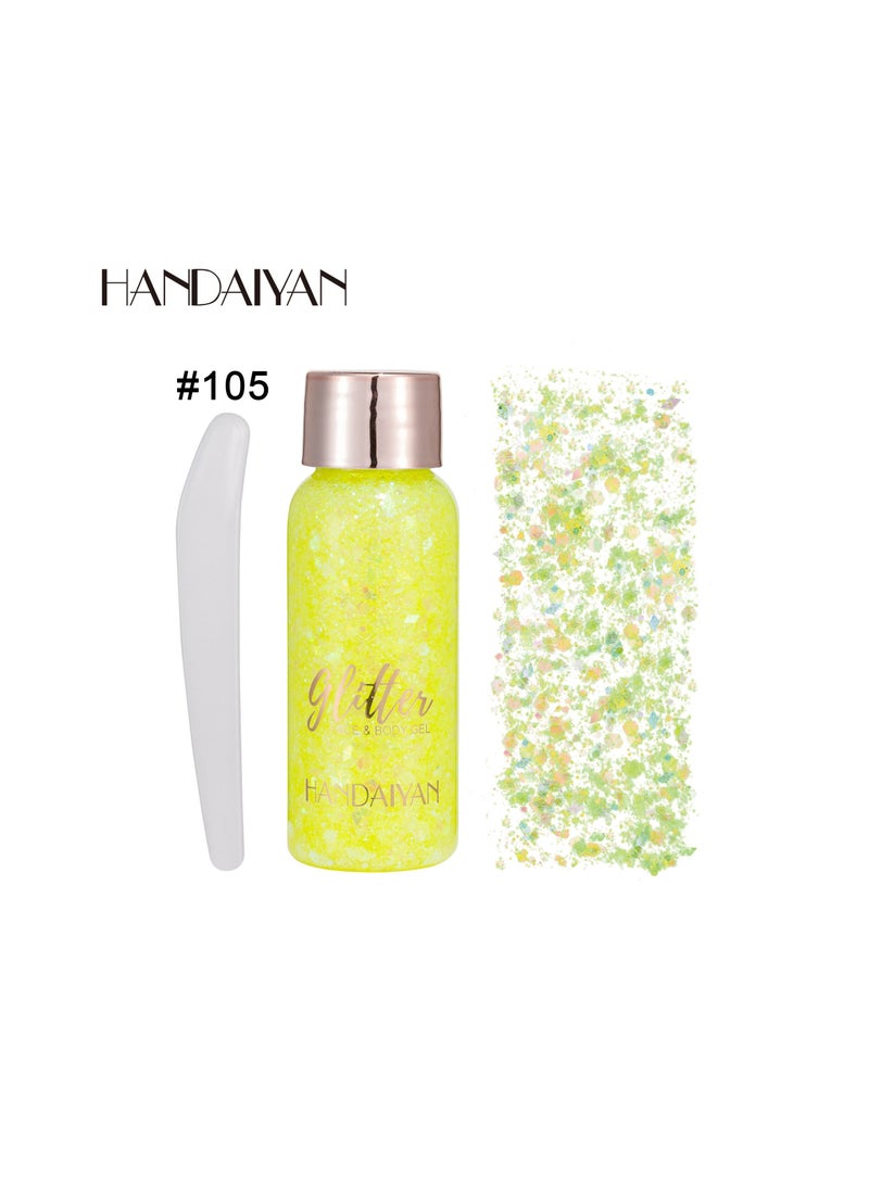 Handaiyan Face And Body Gel -Teras Glitter Body Gel  - Image 1