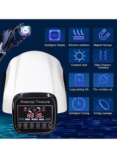 Generic Knee Massager with Heat for Pain Relief Electric Cordless Vibration Knee Massage Device with Kneading for Arthritis and Joint Circulation Warmer Rechargeable  - Image 5