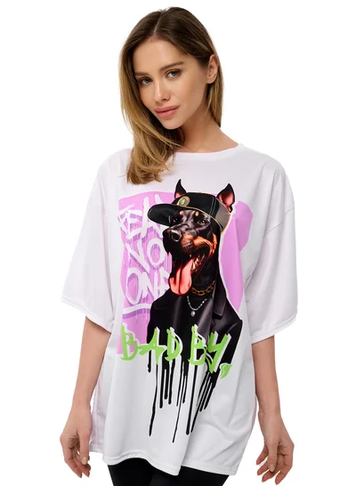 بونا فيدي Bona Fide T-Shirts for Women – Women Summer Tops – Comfortable T Shirt with Short Sleeve