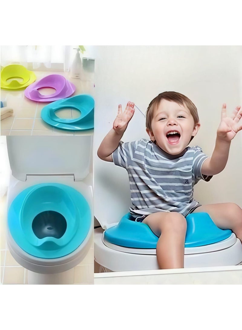 Baby Plastic Potty for Children, Comfortable and Safe for Kids Toilet Training, Secure Base for Sitting Comfort. - Image 1