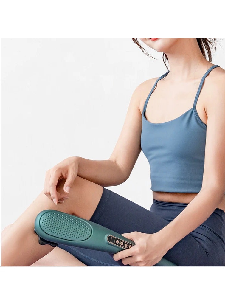 Electronic Multifunctional Body Neck Muscle Massage Stick Rechargeable Wireless Infrared Handheld Massage Hammers - Image 3