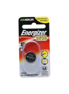 Zero Mercury Child-Resistant Packaging CR1616 3V Lithium Coin Battery Silver 73012000643057