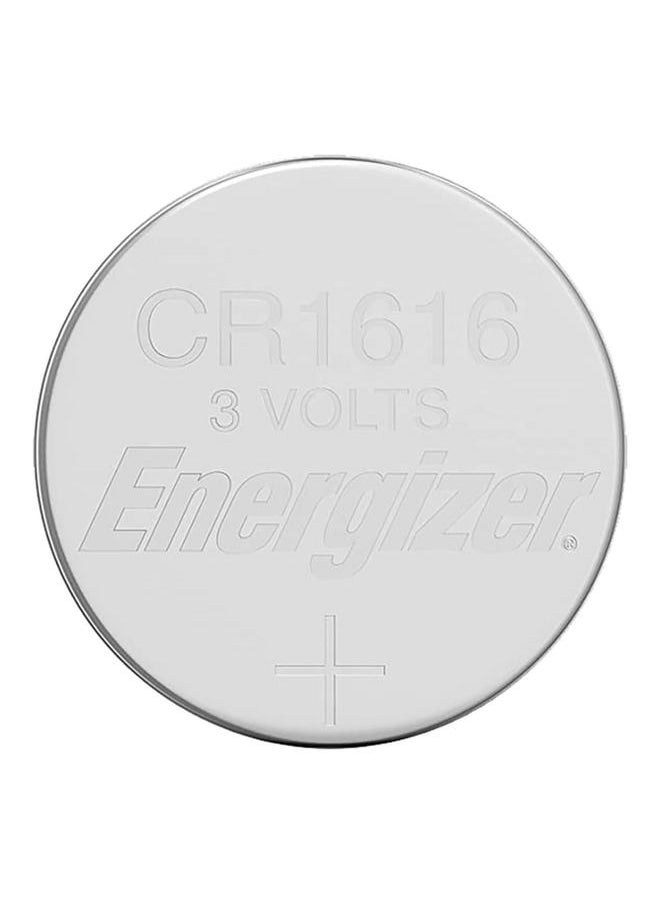 Energizer - Zero Mercury Child-Resistant Packaging CR1616 3V Lithium Coin Battery Silver 73012000643057 - Image 1