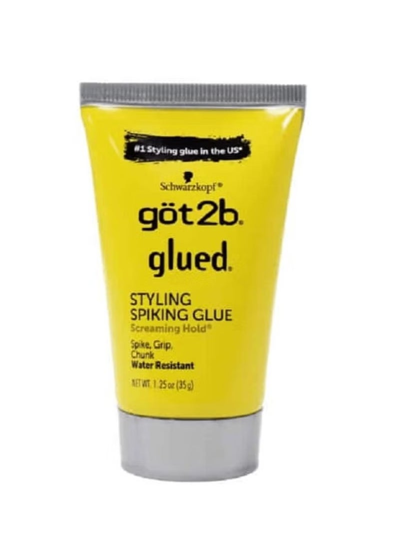 جوت تو بي صمغ جوت 2 بي المقاوم للماء لتصفيف الشعر وعمل قصة السبايكي للجنسين 35 جرام مكون من 4 قطع - Image 2