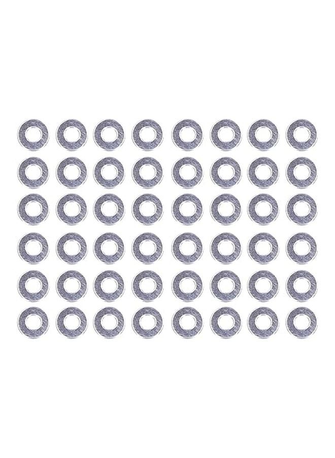 150Pcs M10 Flat Washers Assortment Kit Stainless Steel DIN125 Bolt Washer Replacement - Image 1