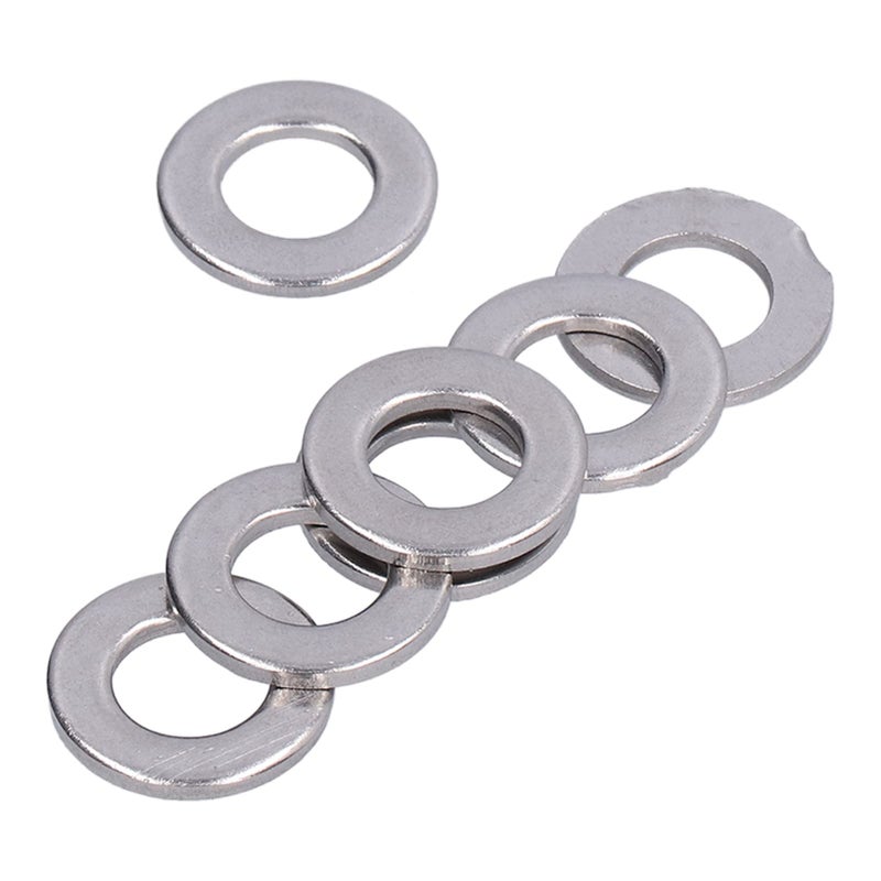 150Pcs M10 Flat Washers Assortment Kit Stainless Steel DIN125 Bolt Washer Replacement - Image 3