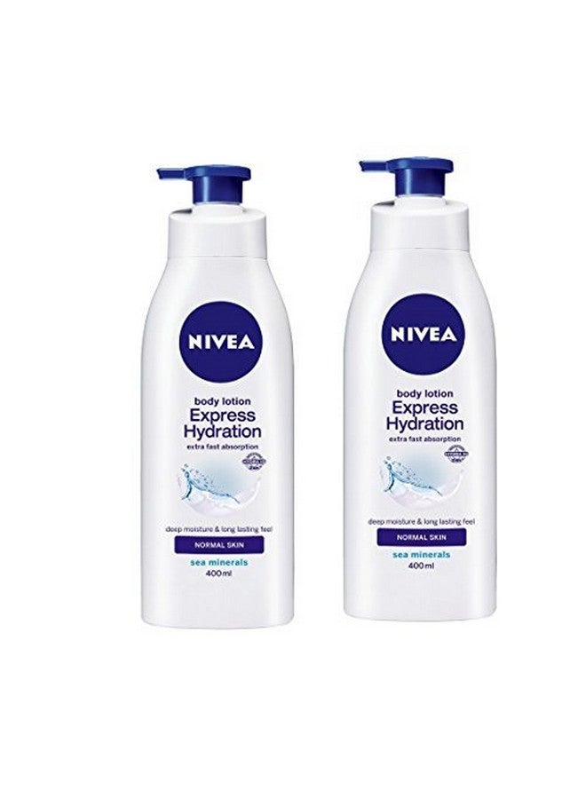 Nivea Body Lotion Express Hydration 400Ml ( Pack Of 2)