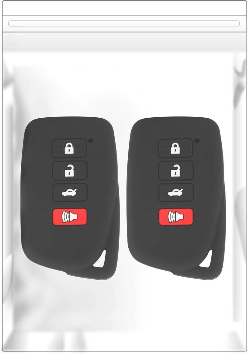 TOMALL Silicone Key Cover for Lexus (Pack of 2) - Image 4