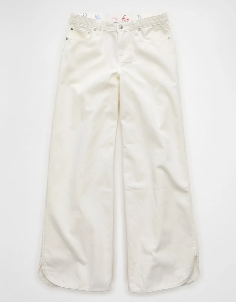 American Eagle  AE Low-Rise Beachy Baggy Jean for Women | Best Price UAE