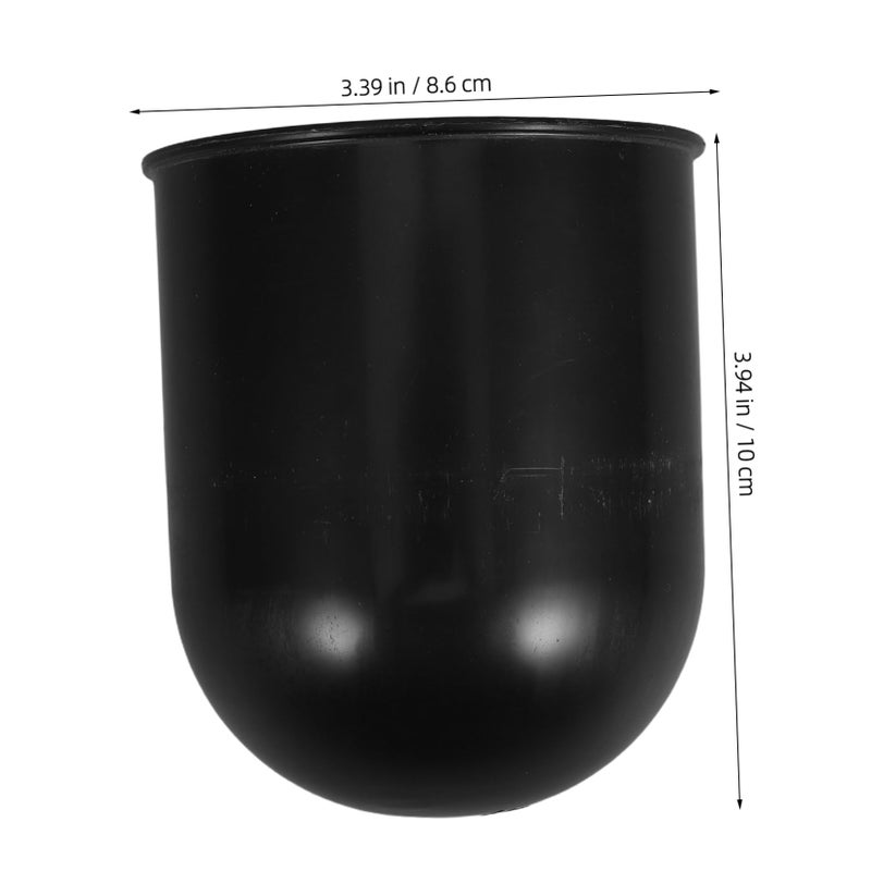 2 Pack Plastic Toilet Bowl Holder Cup Base Compact Storage Easy Cleaning Bathroom Accessories - Image 3