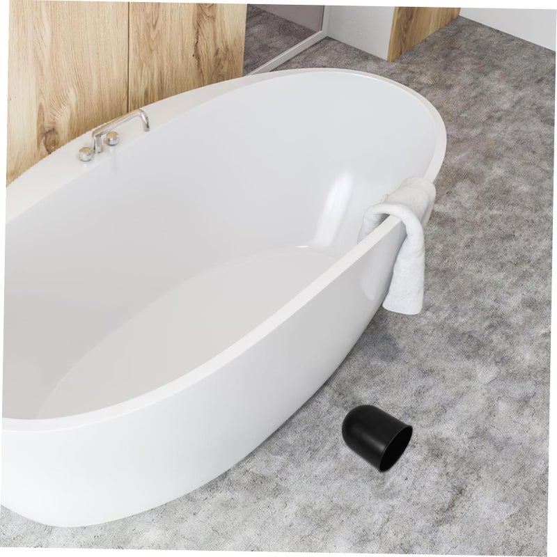 2 Pack Plastic Toilet Bowl Holder Cup Base Compact Storage Easy Cleaning Bathroom Accessories - Image 5