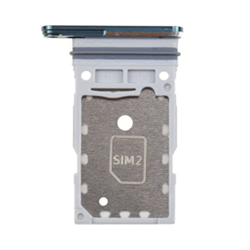 Vekir Dual SIM Card Tray for Samsung Galaxy S22 Ultra 5G SM-S908B SIM Card Holder for SM-S908B SIM Card Slot Replacement for SM-S908U SM-S908U1 Green - Image 3