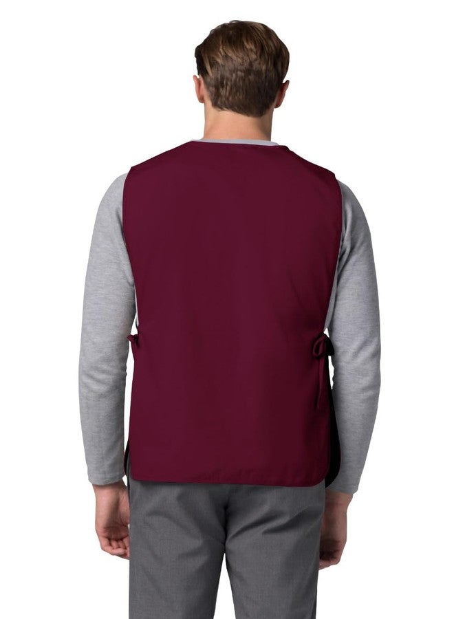 Adar Uniforms Adar Universal Cobbler Apron 3 Pack - Unisex Cobbler Apron - 7023 - Burgundy - R - Image 5