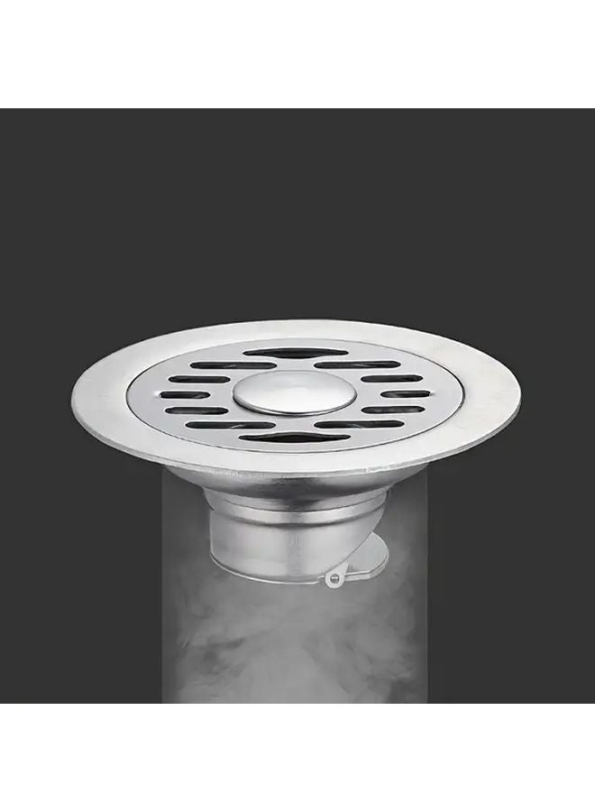 Stainless Steel Bathroom Kitchen Shower Drain Cover Anti Odor Filter Stopper - Image 5