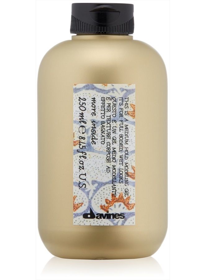 Davines This Is A Medium Hold Modeling Gel, For Structured And Full-Bodied Wet Looks, Protects Against Humidity, 8.45 fl. oz. - Image 1