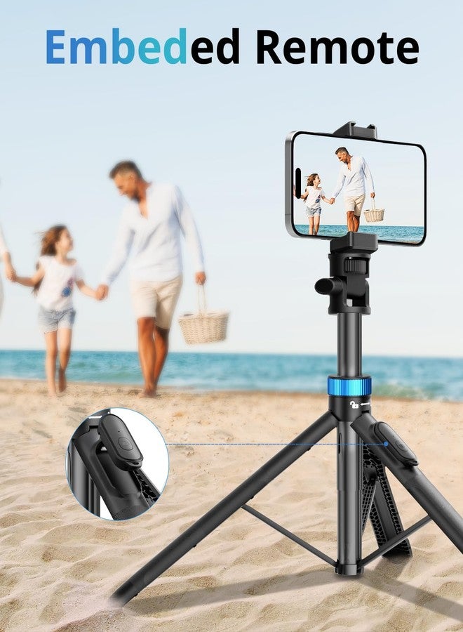 UBeesize 72" Phone Tripod - Tripod for iPhone & Selfie Stick with Phone Holder & Remote - Upgraded, Stable & Portable Stand for iPhone 17/16/15/14, Android, Cameras & Action Cams - Image 3