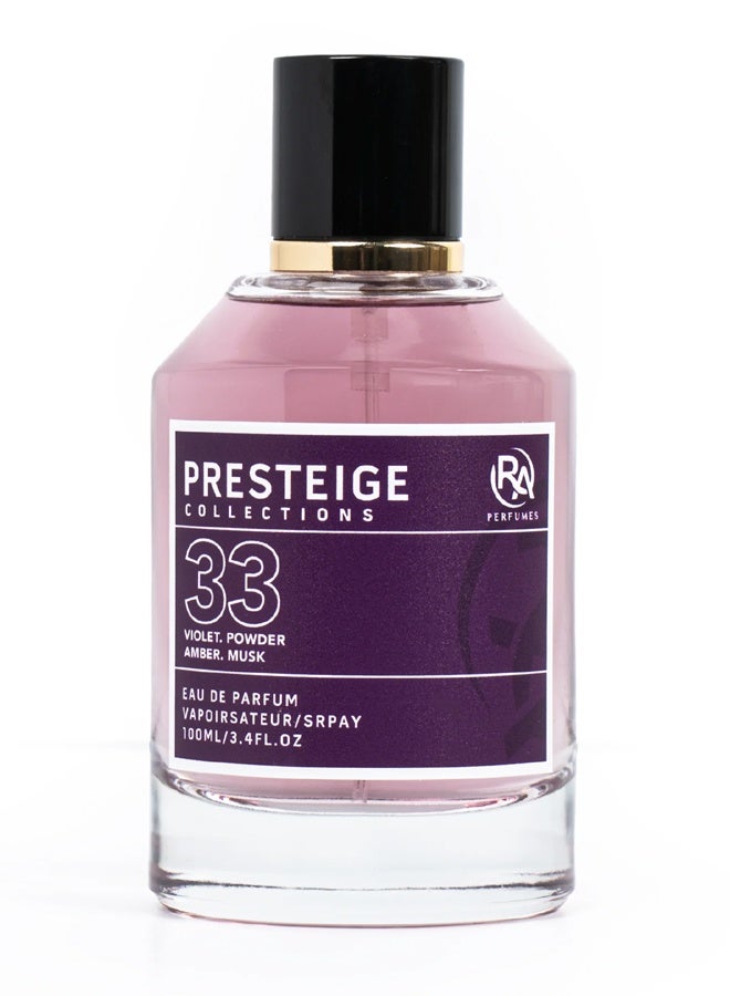 Prestige Collection 33 Eau de Parfum 100ml