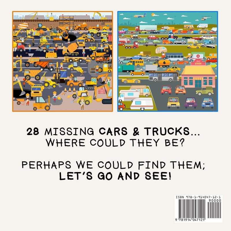 Help! My Cars & Trucks Have Driven Away!: A Fun Where's Wally/Waldo Style Book for 2-5 Year - Image 2