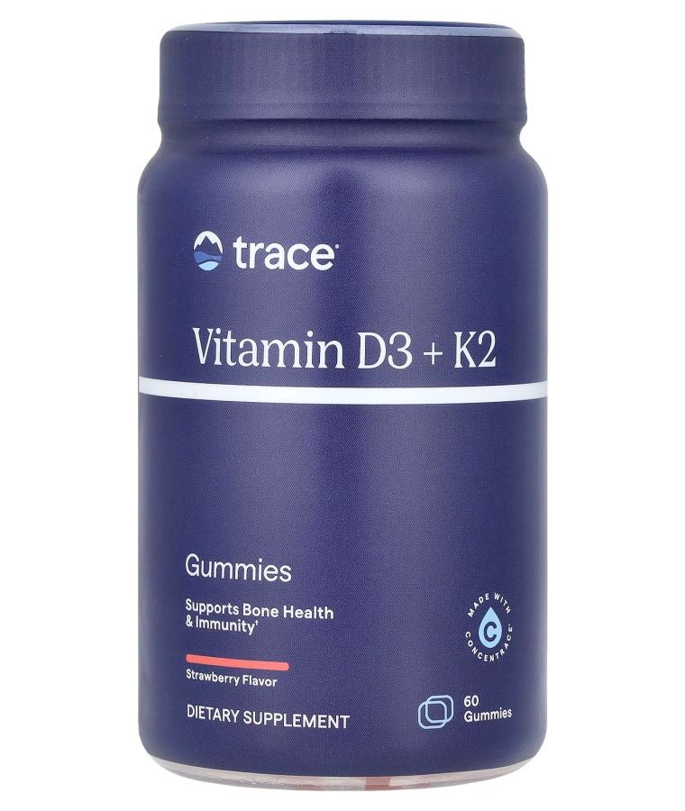 فيتامين د3 + ك2 جومي فراولة 60 جومي