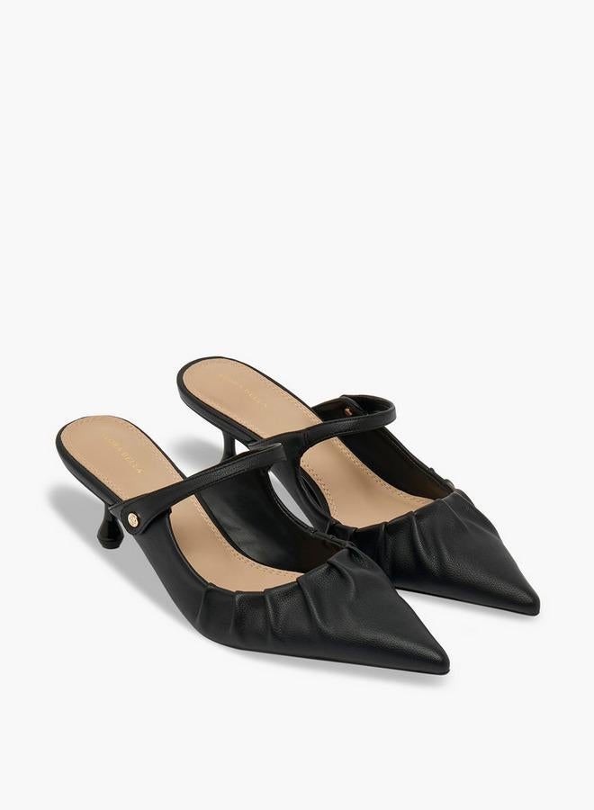 Flora Bella By Shoexpress Women Pleated Pointed Toe Shoes - Image 3