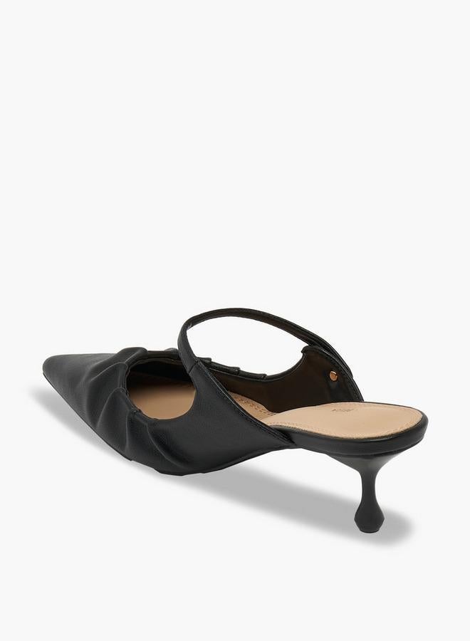 Flora Bella By Shoexpress Women Pleated Pointed Toe Shoes - Image 5