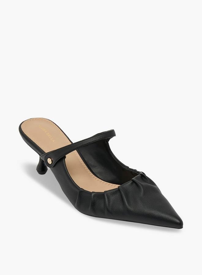Flora Bella By Shoexpress Women Pleated Pointed Toe Shoes - Image 2