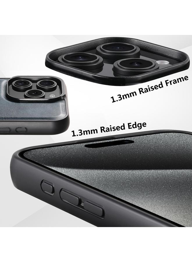 Suteni Case For iPhone 14 G3 Oil Wax 360 Rotation Holder MagSafe Back Phone Case - Image 4