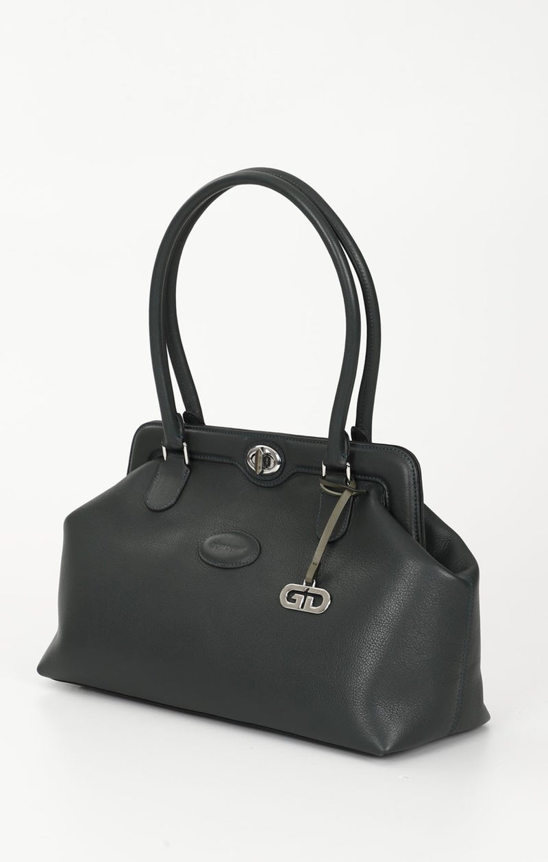 Gönderi(r) Gon Platinum Genuine Leather Large Size Women's Shoulder and Handbag B8397  - Image 4