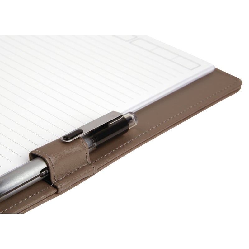 TUL Custom Note-Taking System Discbound Notebook, Letter Size, Leather Cover, Brown - Image 3
