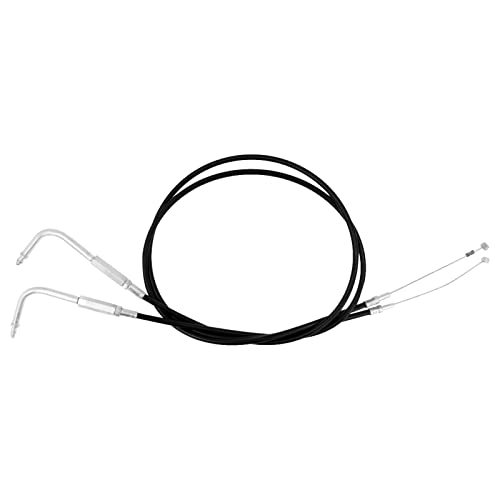 HDBUBALUS Motorcycle Throttle Cable Fit for Harley Sportster Iron XL 883 1200 Dyna Softail Road King Size 90cm - Image 1