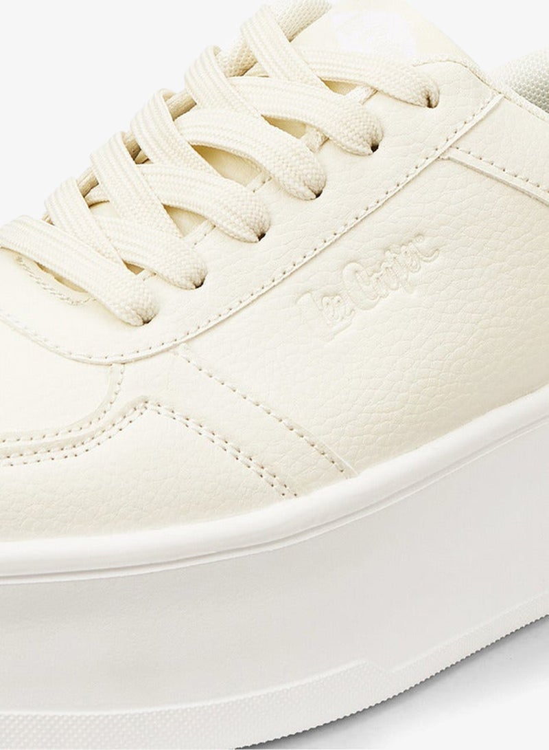 Lee Cooper Women's Solid Lace-Up Sneakers - Image 5