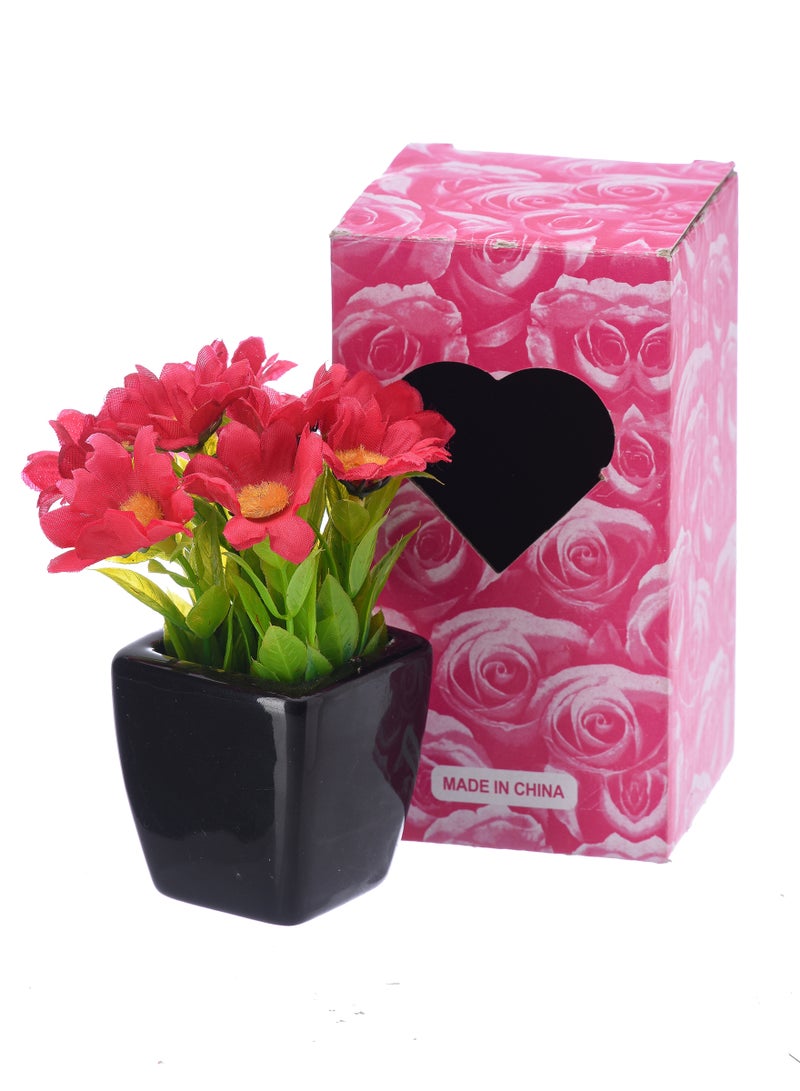 Yubiso Artificial plant with pot - Image 3