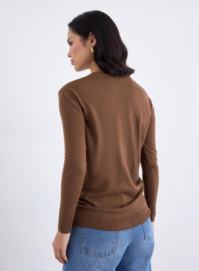 ستايلي كارديغان محبوك بتفاصيل أزرار - Image 5