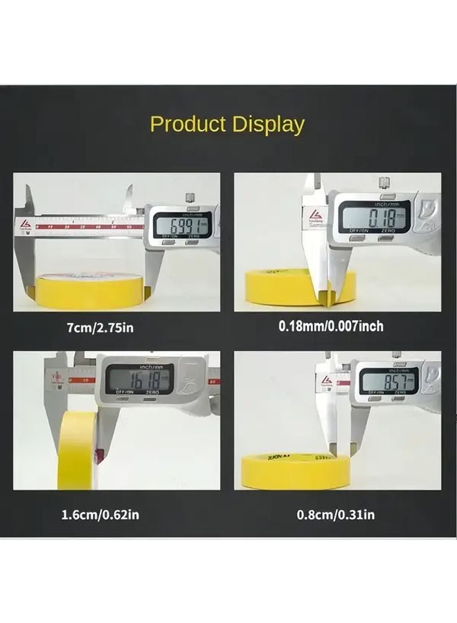 شريط لاصق كهربائي أخضر من البولي فينيل كلوريد مقاوم للماء، 29 قدمًا × 0.62 بوصة، شريط عازل لأسلاك الخارجية - Image 3