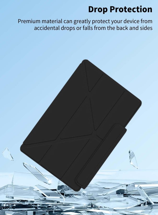 NOUKAJU جراب حماية لجهاز OnePlus Pad 3 اللوحي مقاس 13.2 بوصة، غطاء حماية NOUKAJU للأجهزة اللوحية، حامل قابل للتعديل، مقاوم للسقوط، مقاوم للخدش، جراب حماية لجهاز OnePlus Pad 3 اللوحي (أسود) - Image 5