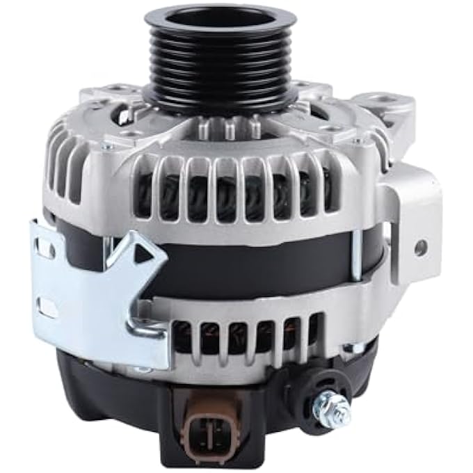 FEIDKS Alternator Compatible with Toyota Camry 04-06, Highlander 04-07, Solara 04-08 & Scion tC 05-10, L4 2.4L, Replace# 1042103880 270600H100 - Image 1