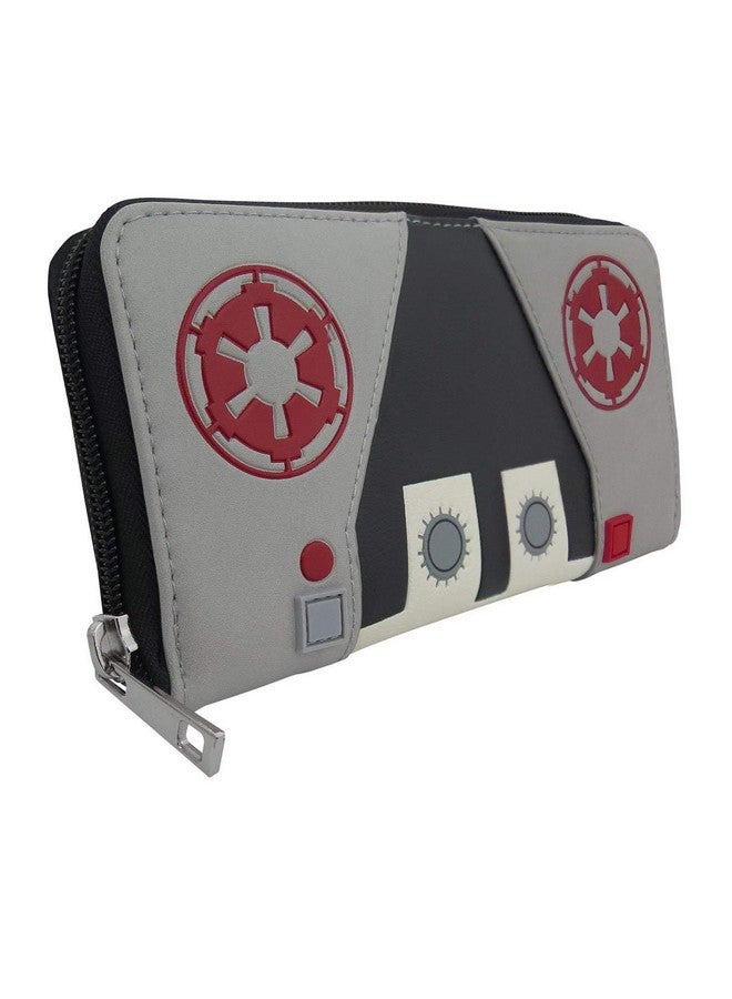 STAR WARS Stuff Star Wars Atat Pilot Women'S Zip Around Walletwhiteone Size - Image 1