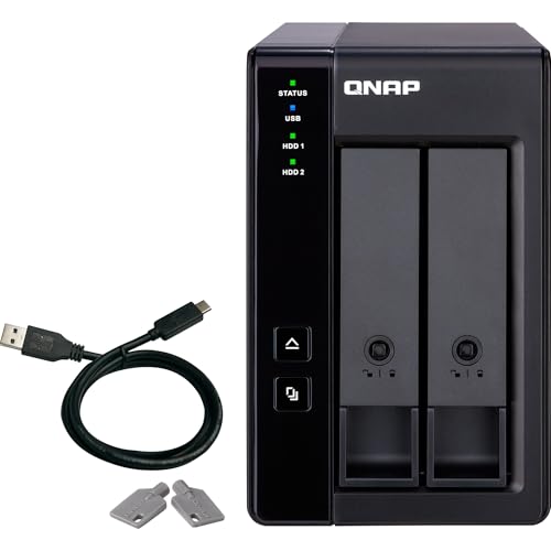 QNAP TR-002 2 باي توسيع NAS مكتبي - استخدام اختياري كجهاز تخزين متصل مباشرة - Image 2