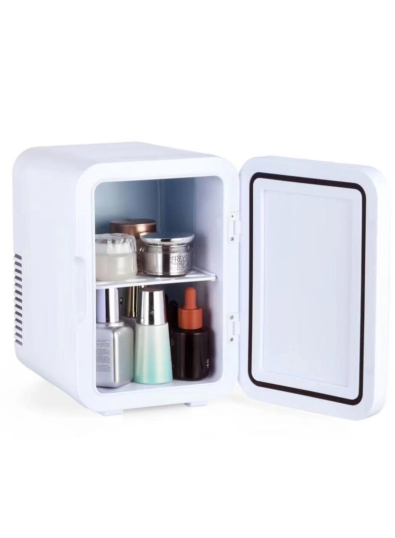 8L Mini Fridge, Portable Cooler Fridge for Car, Office, Bedroom, Compact Car Refrigerators for Food, Drinks, Travel or Cool Small Makeup Fridge for Cosmetics, Skin Care and Food - Image 2