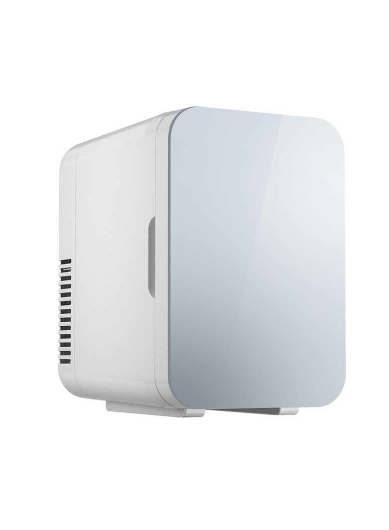8L Mini Fridge, Portable Cooler Fridge for Car, Office, Bedroom, Compact Car Refrigerators for Food, Drinks, Travel or Cool Small Makeup Fridge for Cosmetics, Skin Care and Food - Image 1