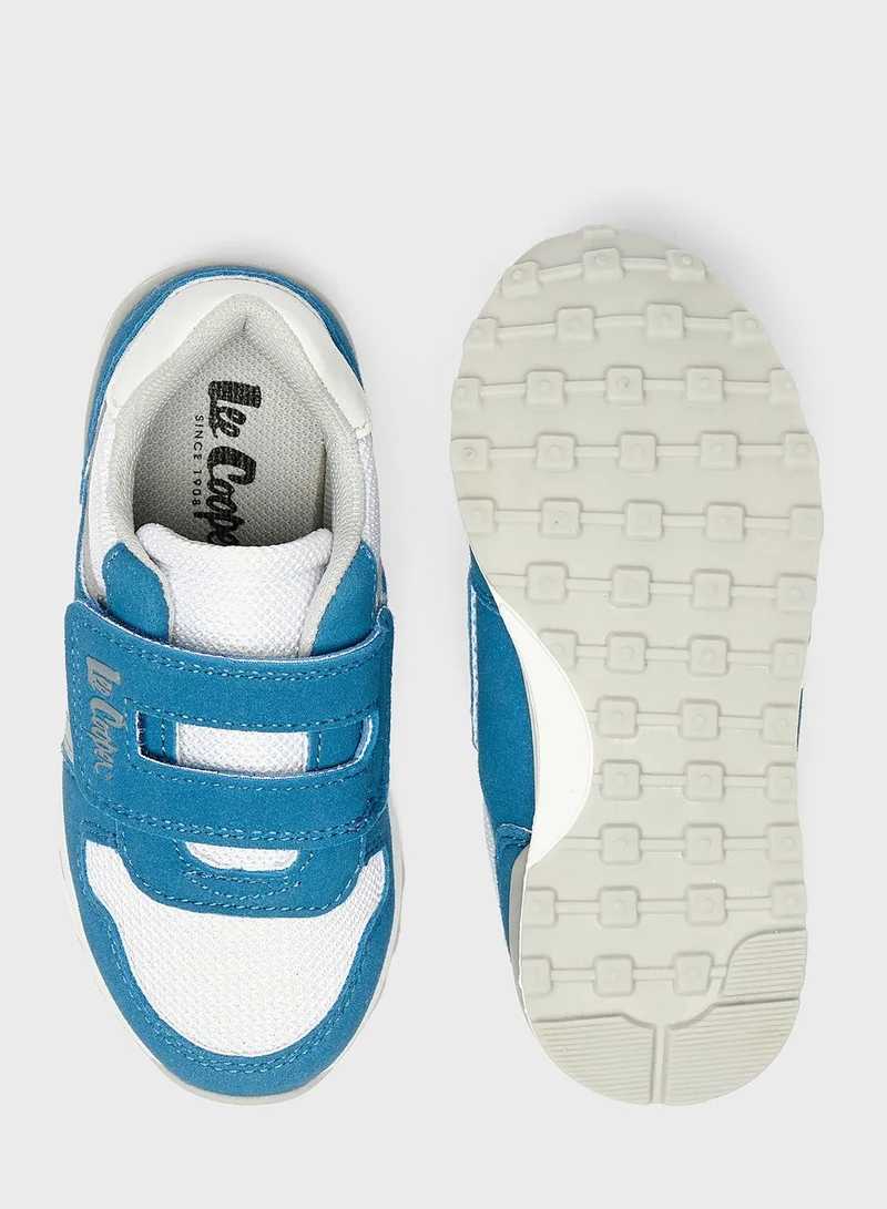 Lee Cooper Kids Low Top Velcro Sneakers