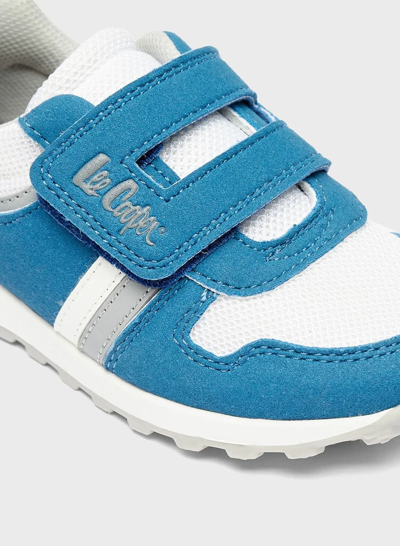 Lee Cooper Kids Low Top Velcro Sneakers
