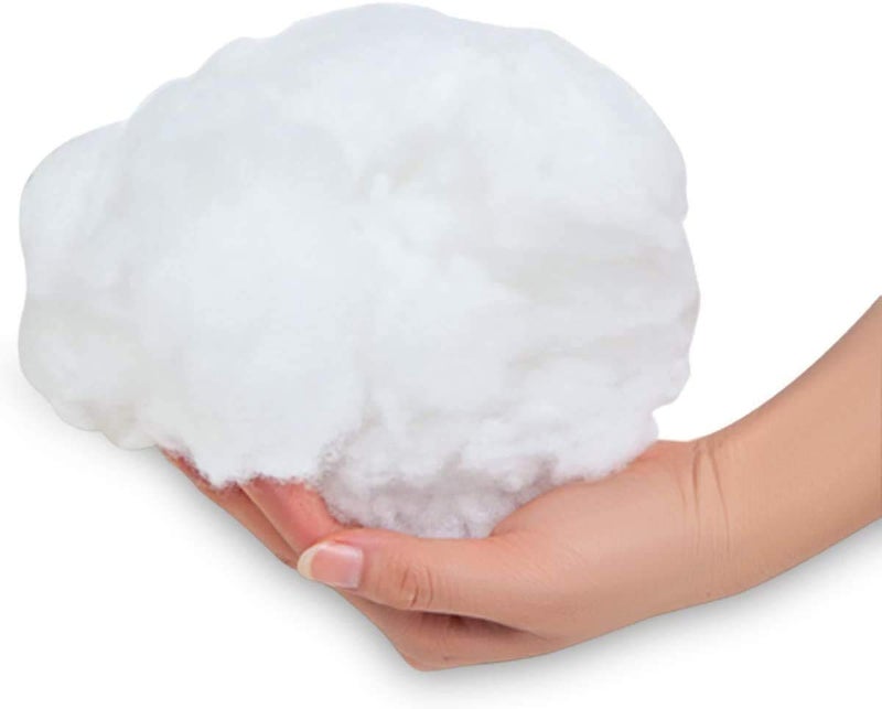 Jy Soft Fiber, Racron Polyester Synthetic Cotton Filling for Cushion, Pillow, Teddy Bear, Toy Stuffing (500 g, White) - Image 4