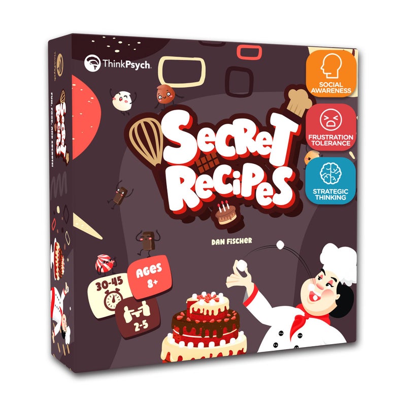 ThinkPsych Secret Recipes The Sneaky Baking Game for The Whole Family 25 Players Family Board Games for Kids and Adults Ages 9 - Image 2