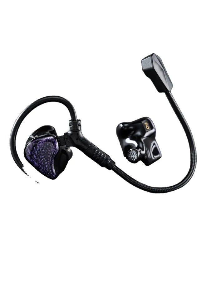 Celest Celest Wyvern Black Wired Type-C Gaming Earphones with External Microphone, Noise Cancelling, Gaming Headphones, Compatible with iPhone Type-C, Black  - Image 5