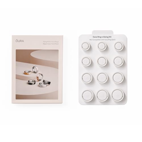 Oura Ring 4 Sizing Kit - Size Before You Buy Oura Ring 4 - Unique Sizing, Not Standard US Ring Sizes - Receive Credit for Purchase (FR/EN) - Image 1