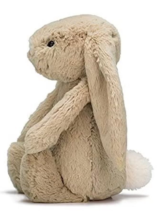 أرنب ناعم ذو أذنين مقطعتين، لعبة فاخرة جميلة بحجم 36 سم - Image 2