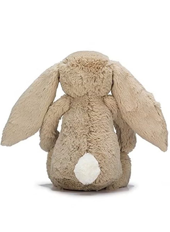 أرنب ناعم ذو أذنين مقطعتين، لعبة فاخرة جميلة بحجم 36 سم - Image 3